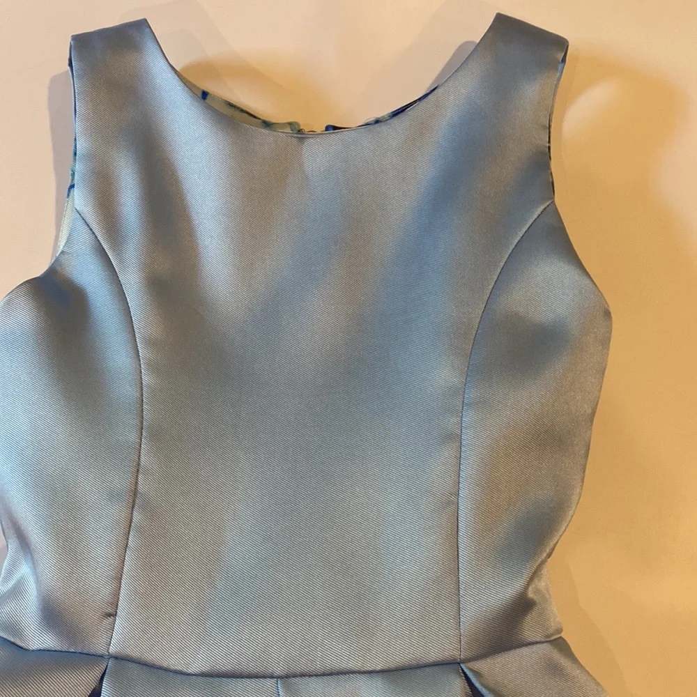 NEIMAN MARCUS ZOE LTD KIDS DRESS WITH ASYMMETRICAL HEM JUST REMARKABLE F…